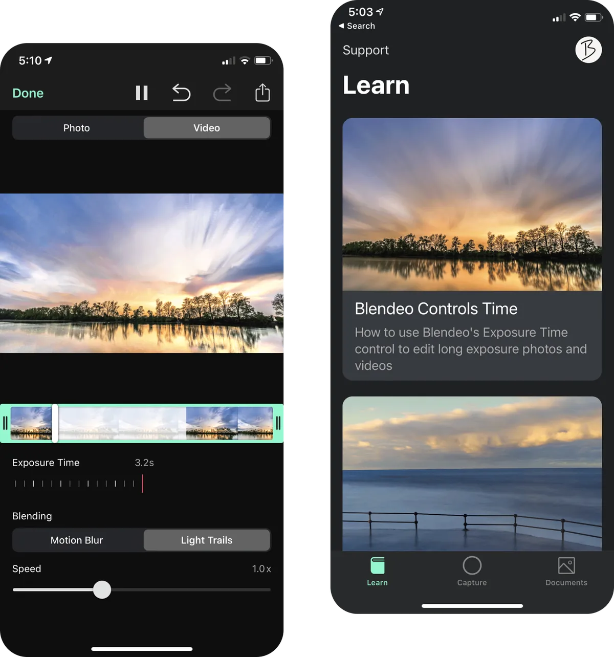 Screenshot of Blendeo
