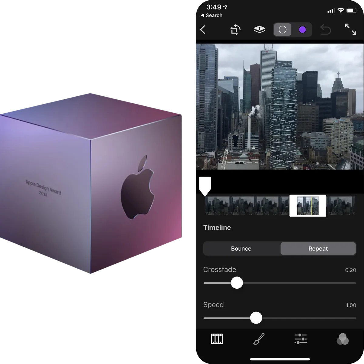Screenshot of Flixel Cinemagraph Pro